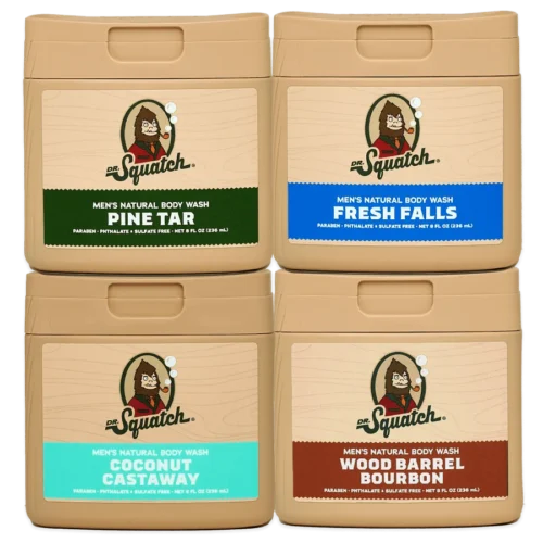 8 oz Body Wash Subscription – 4 Bottles