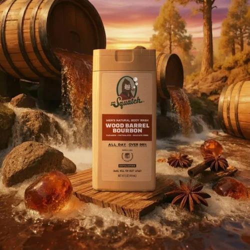 Alternative view of 14 oz Wood Barrel Bourbon Body Wash
