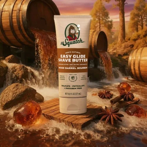 Alternative view of Easy Glide Shave Butter Wood Barrel Bourbon