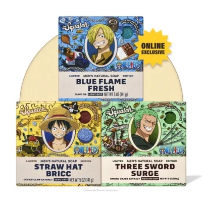 One Piece Bar Soap 3-Pack