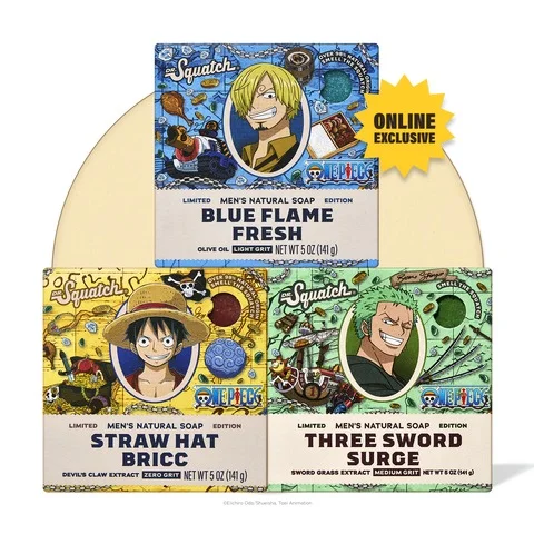 One Piece Bar Soap 3-Pack