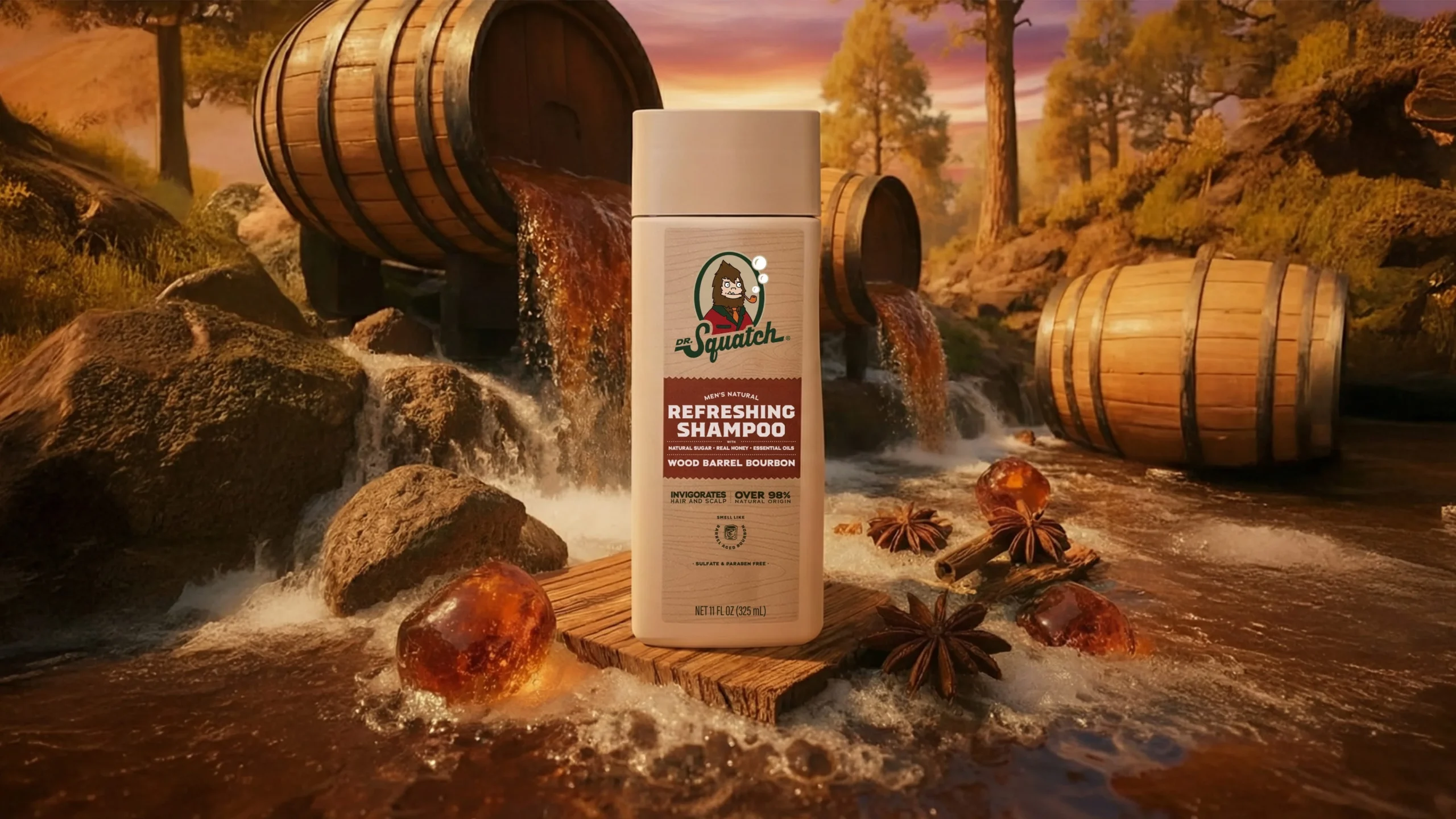 Wood Barrel Bourbon Shampoo - Image 5