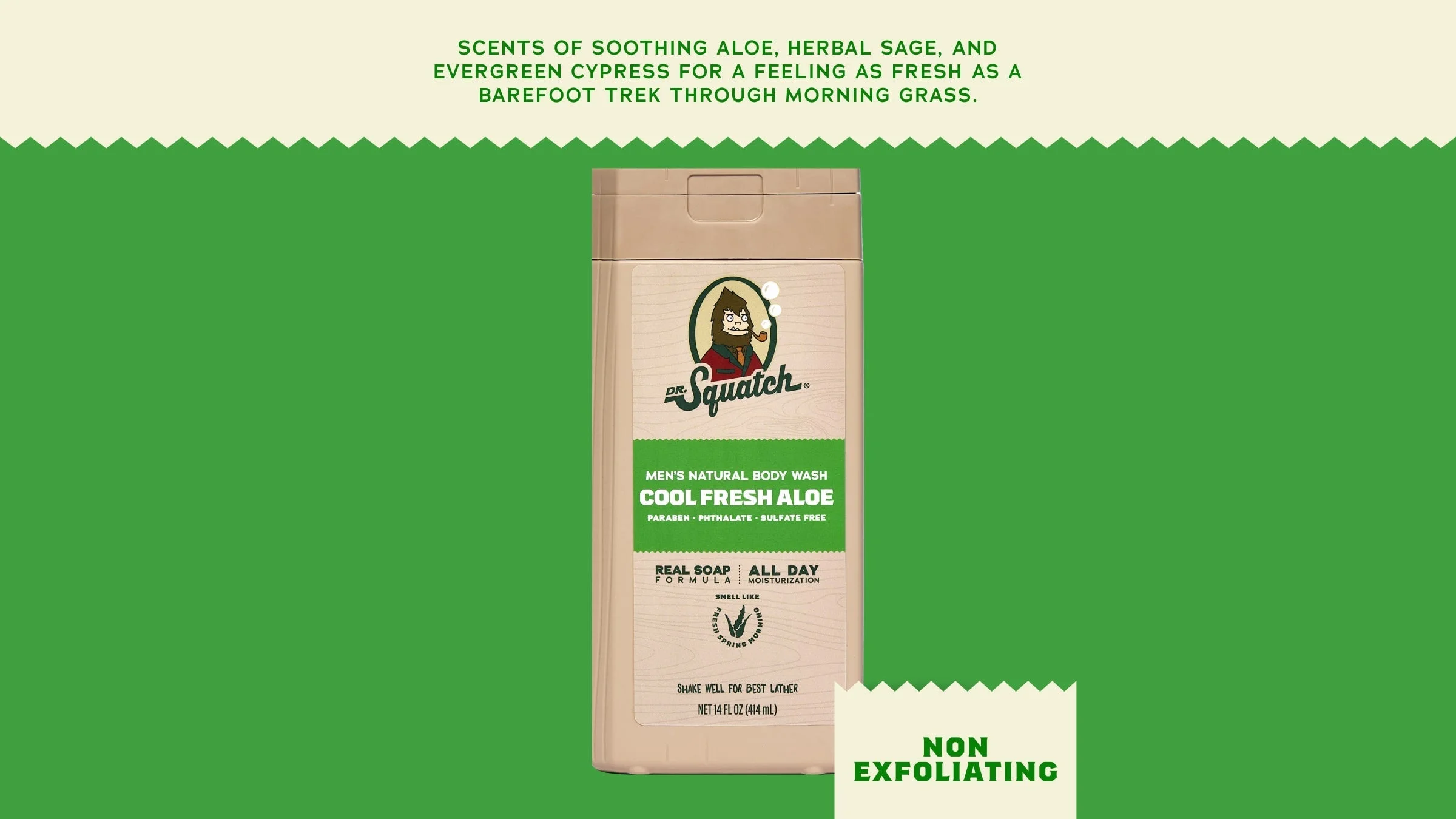 14 oz Cool Fresh Aloe Body Wash - Image 5