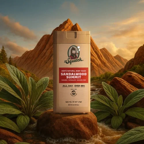 Alternative view of 14 oz Sandalwood Summit Body Wash