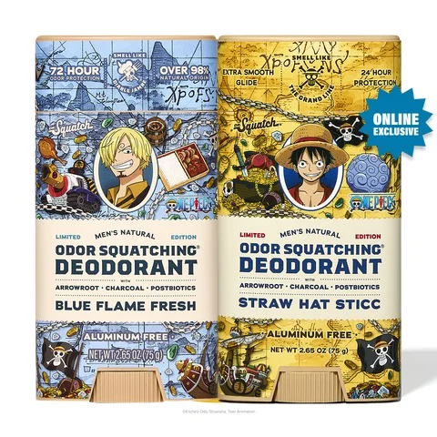 One Piece Deodorant 2-Pack