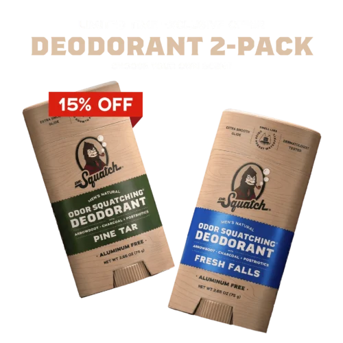 Exclusive: Deodorant 2-Pack Offer