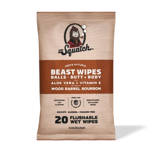 FREE Wood Barrel Bourbon Wipes