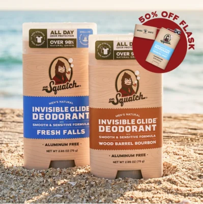 2-Pack Glide + Deo Flask
