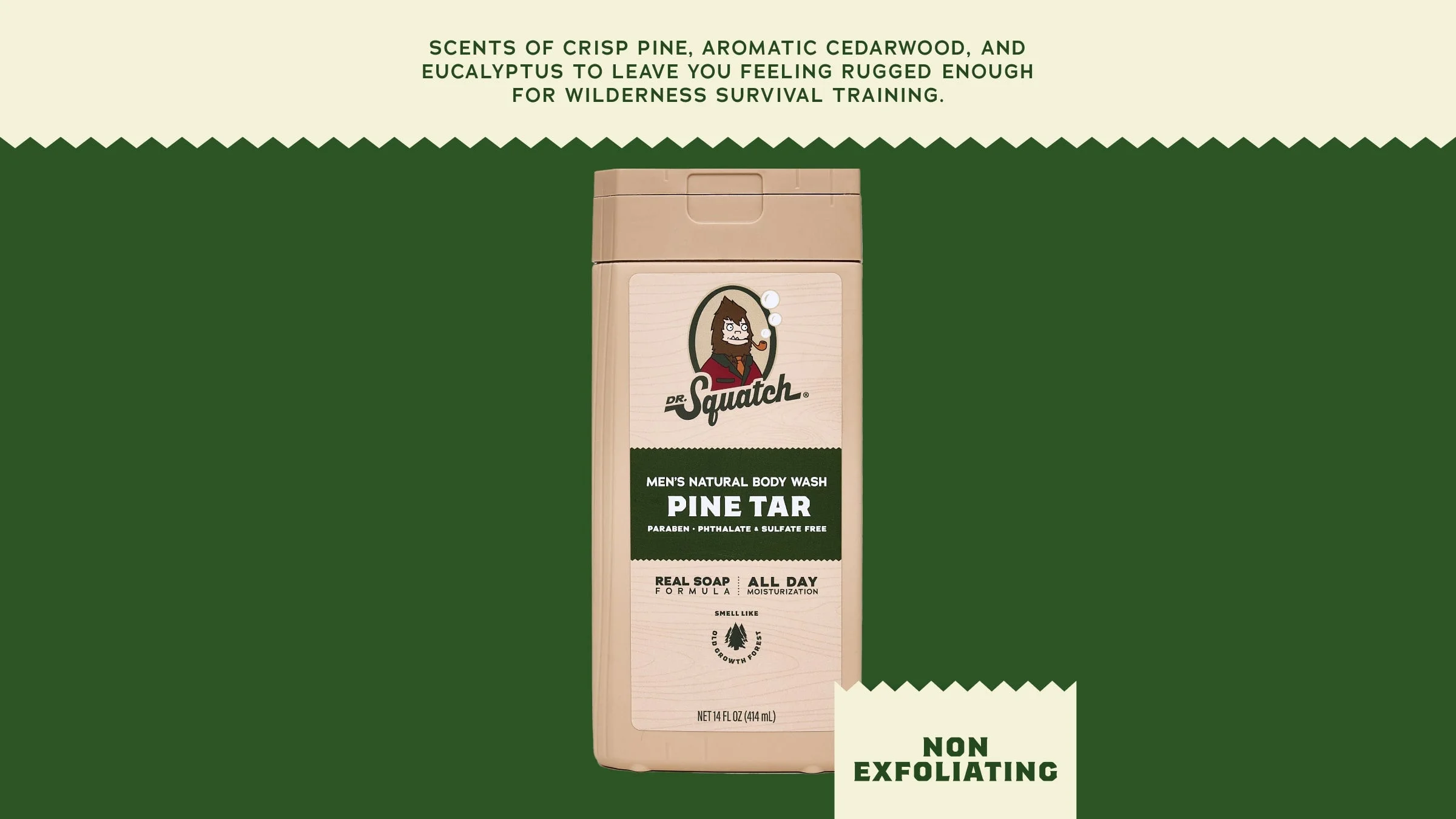 14 oz Pine Tar Body Wash - Image 5