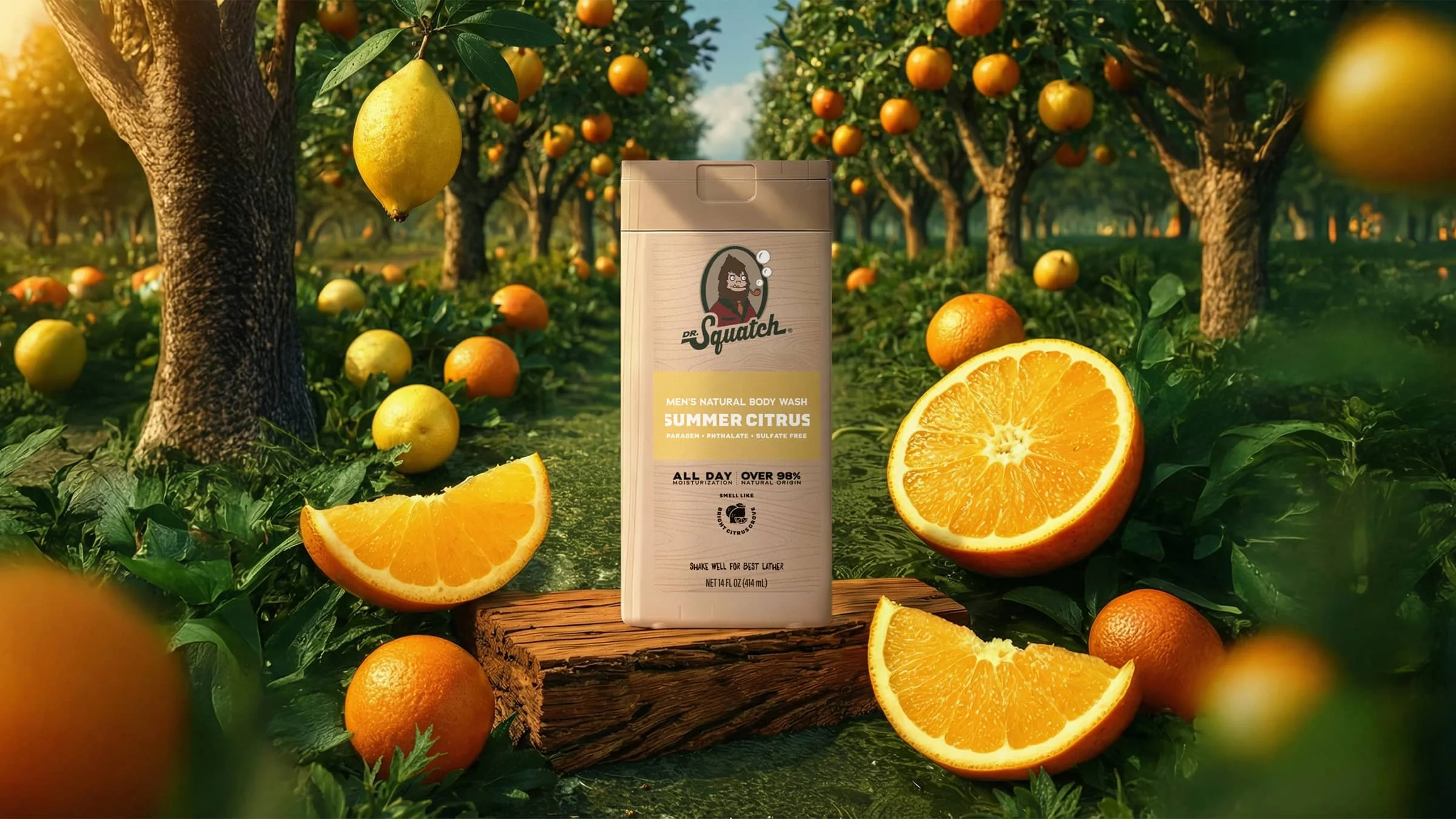 14 oz Summer Citrus Body Wash - Image 2